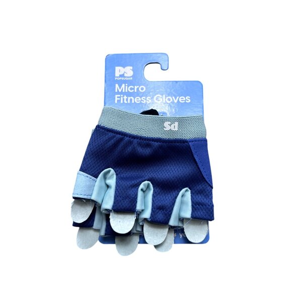 Popsugar Micro Fitness Gloves Multi Blue - Picture 2 of 9